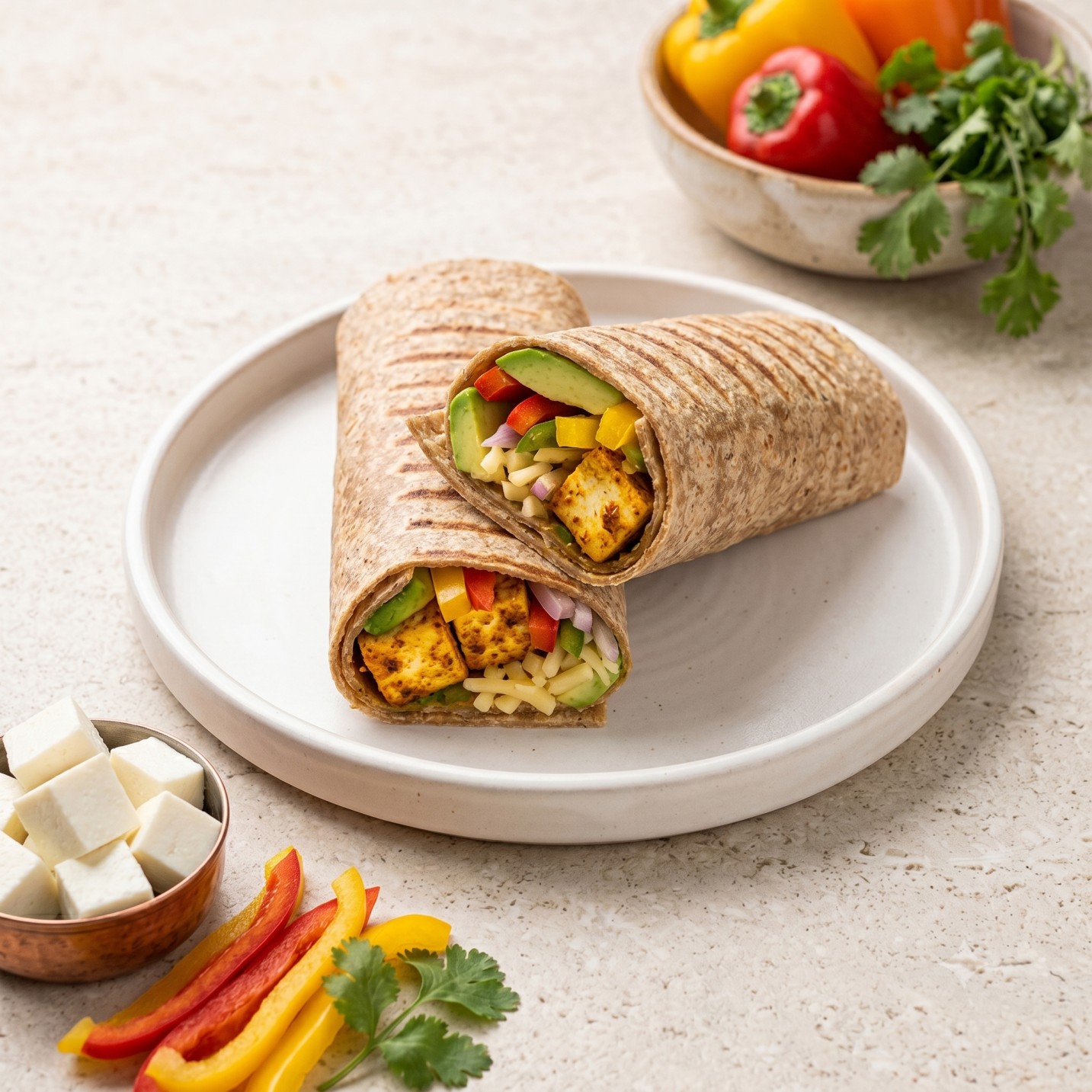 Paneer Tikka Wrap